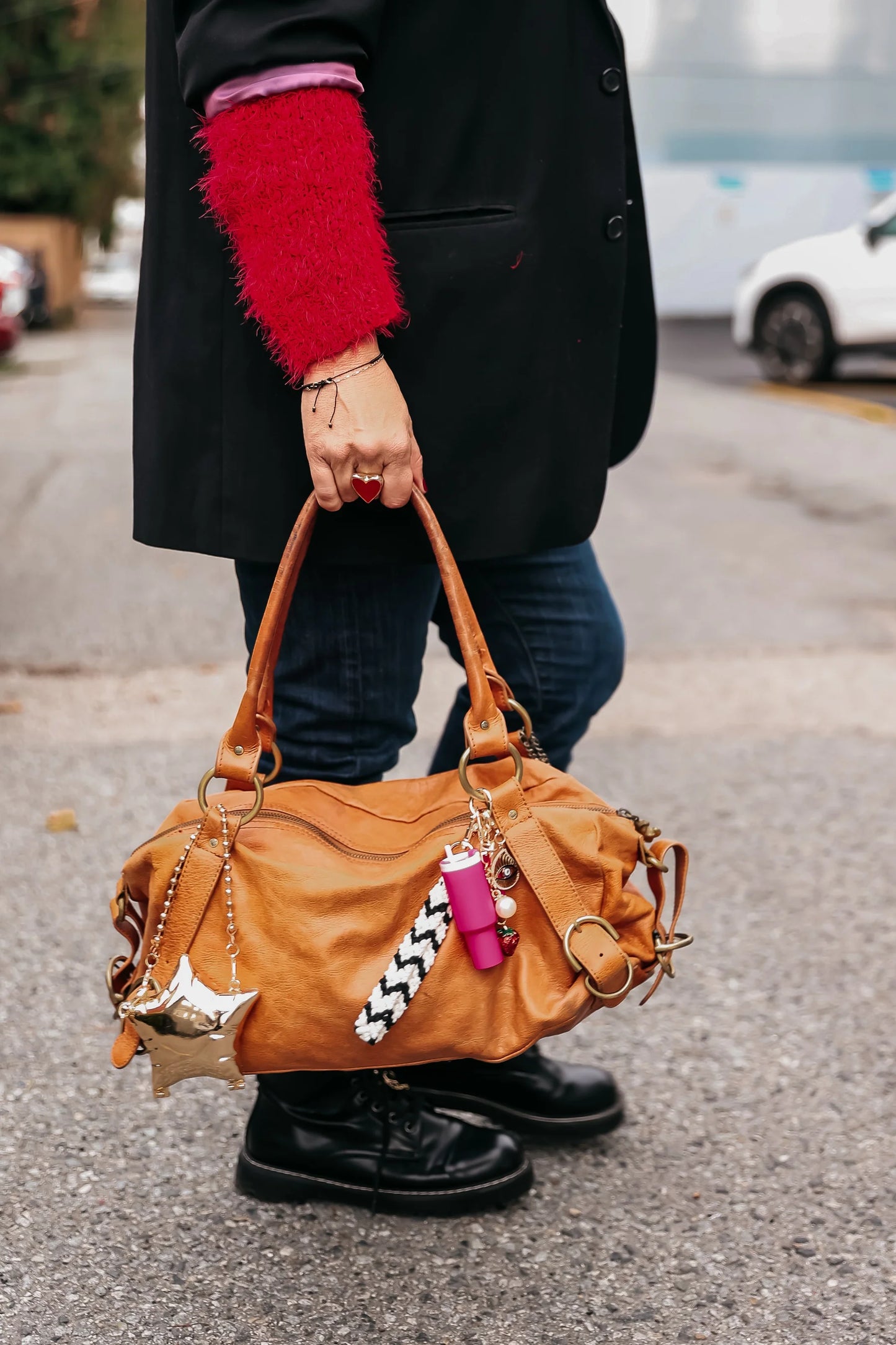 The Stella Silver Micro Bag