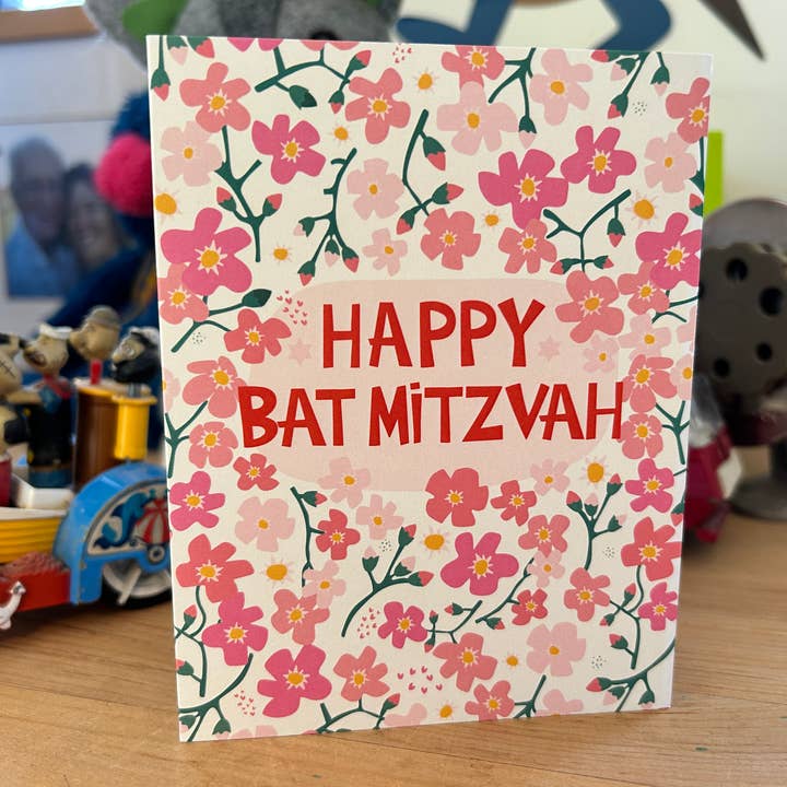 Happy Bat Mitzvah Card