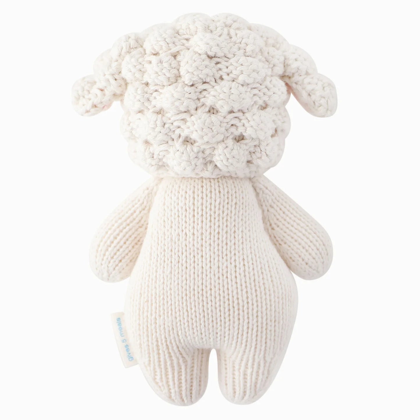 Baby Lamb Hand-Knit Doll