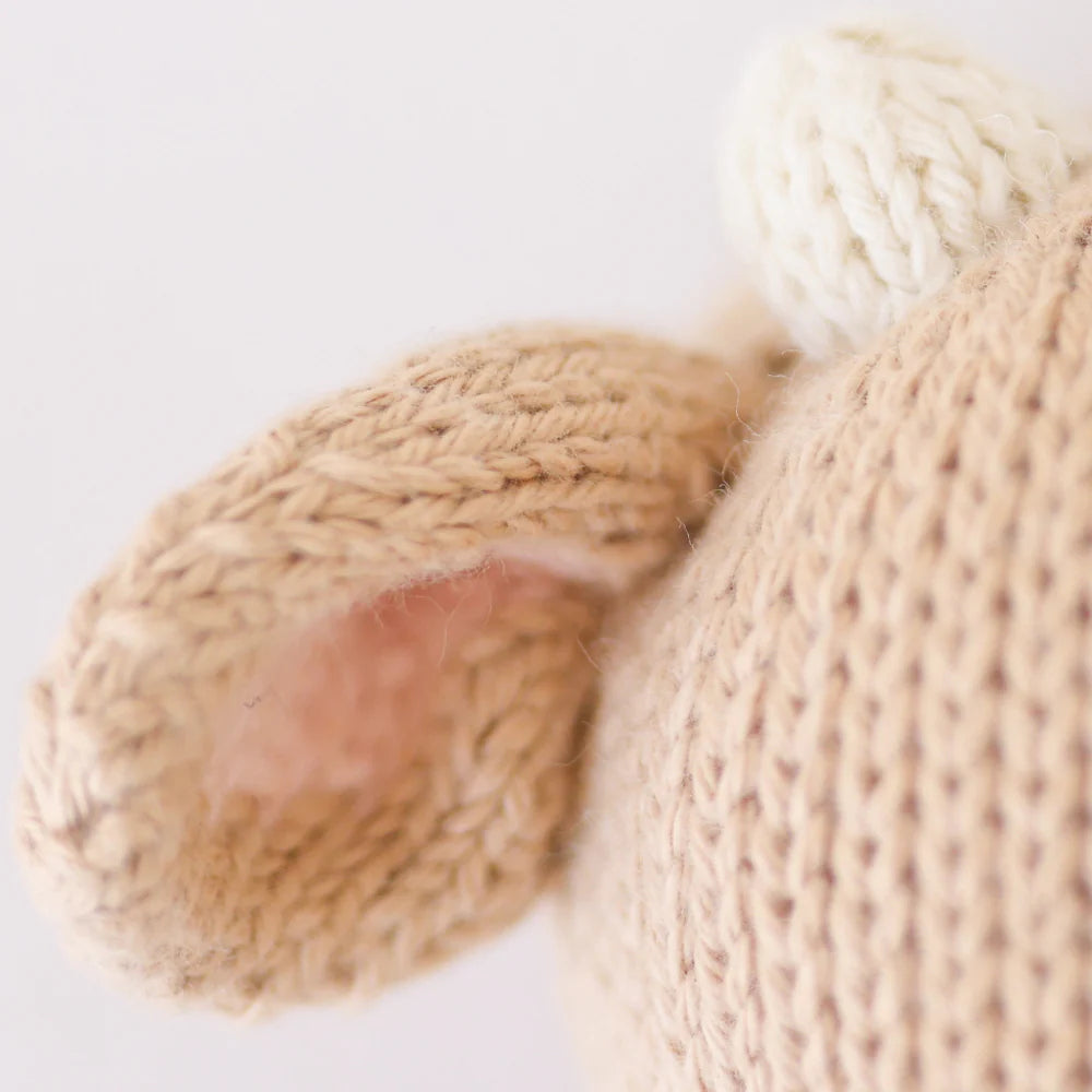 Baby Cow Jersey Hand-Knit Doll