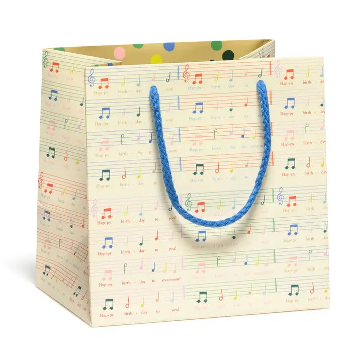 Birthday Song Small Gift Bag