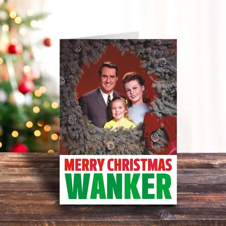 Merry Christmas W*Nker Rude