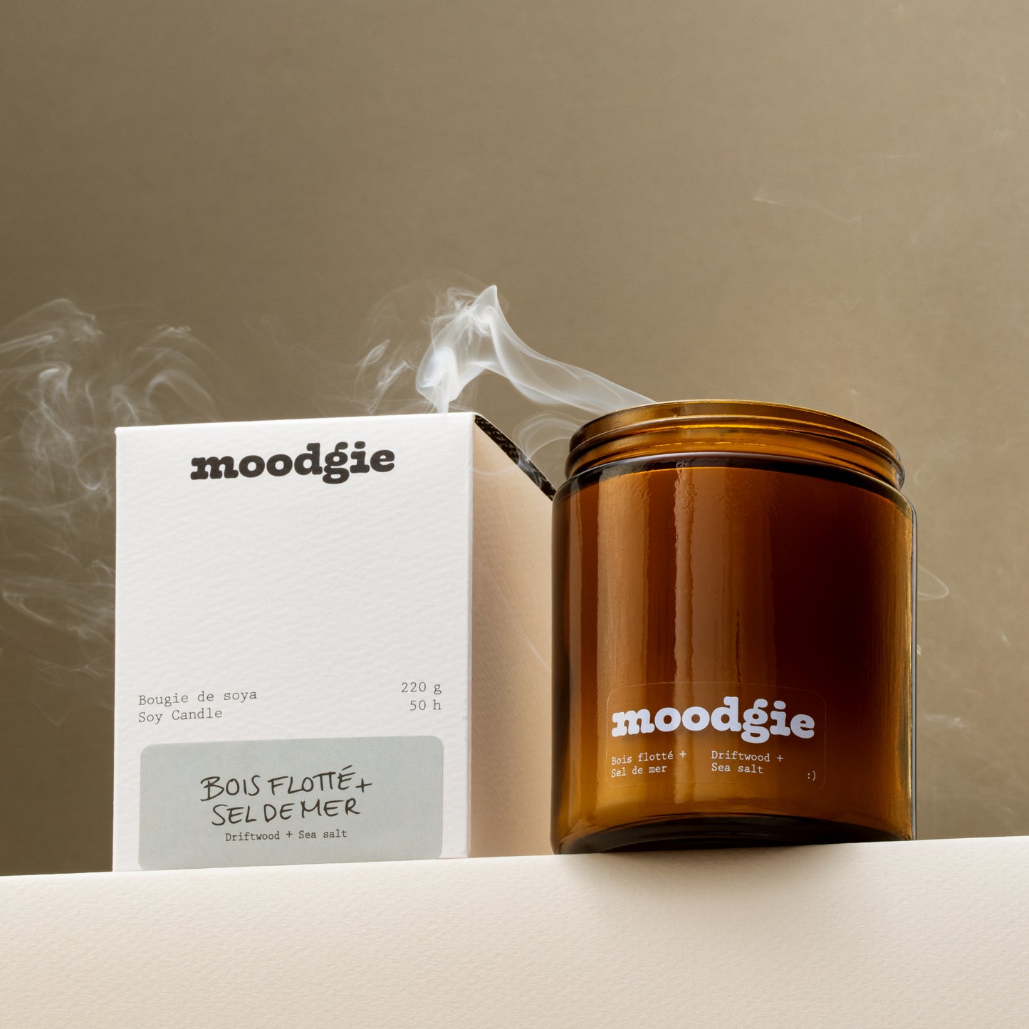 Driftwood + Sea Salt Candle