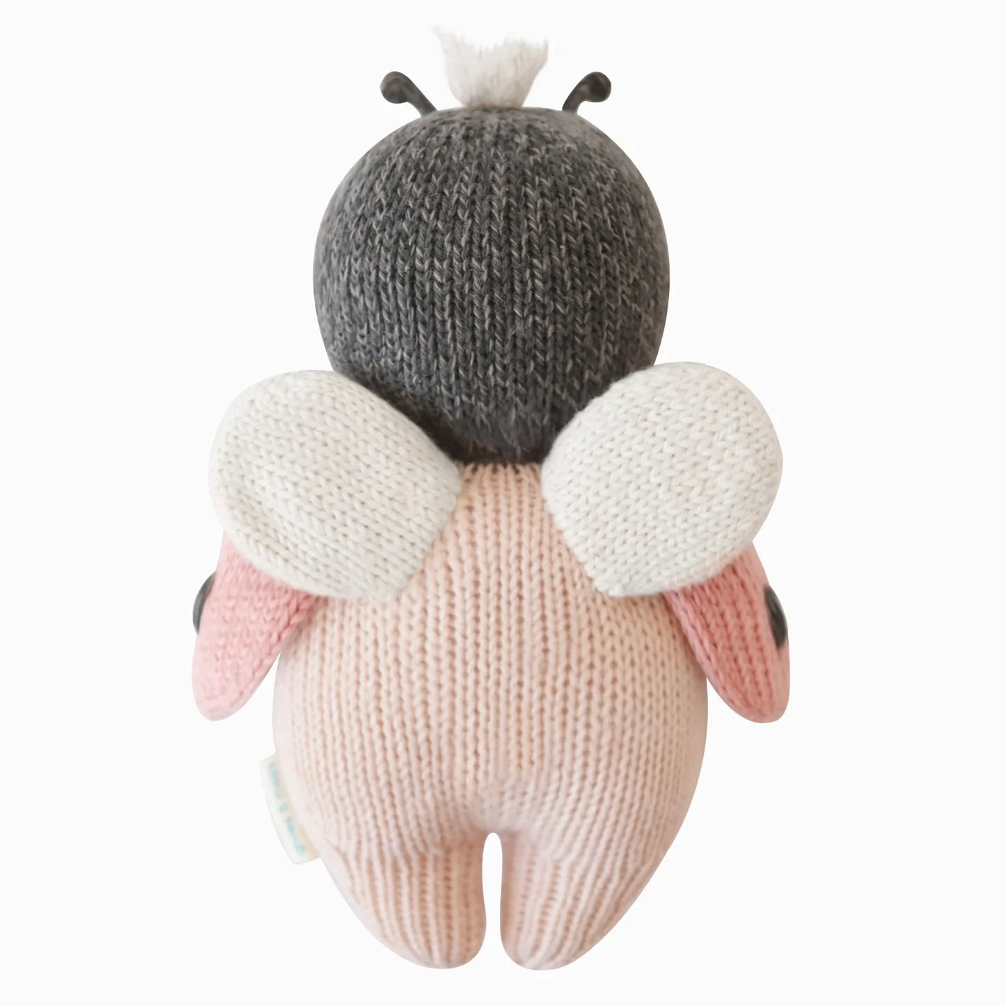 Baby Ladybug Hand-Knit Doll