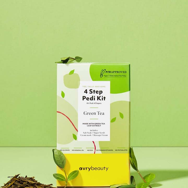 4 Step Pedi Kit - Green Tea