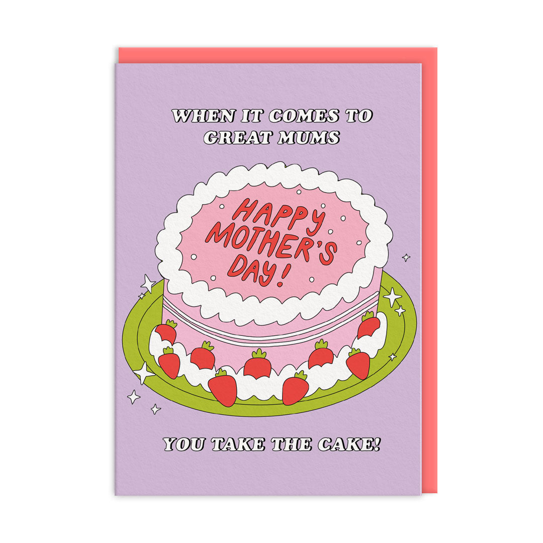 Happy Mother's Day Cake Greeting Card