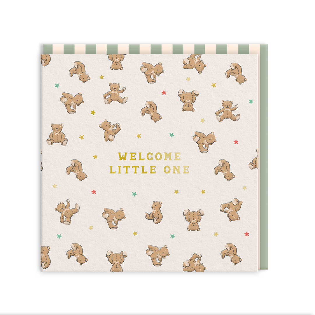 New Baby Bear Greeting Card