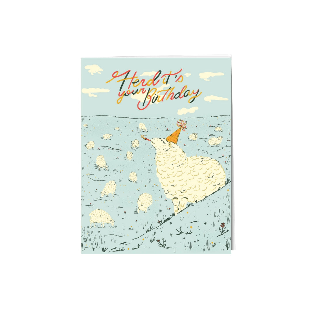 Herd It's Your Birthday Card