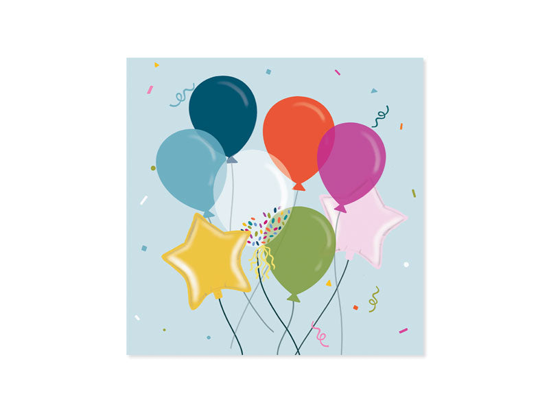Pop-up Party Balloons Card