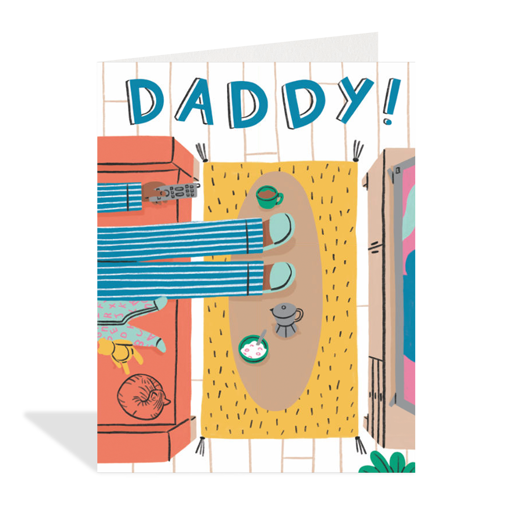 Relaxed Dad Card