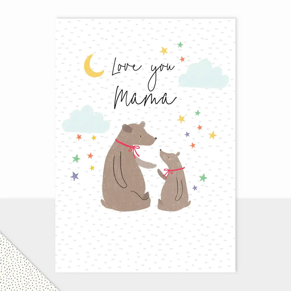 Love You Mama Bear Card