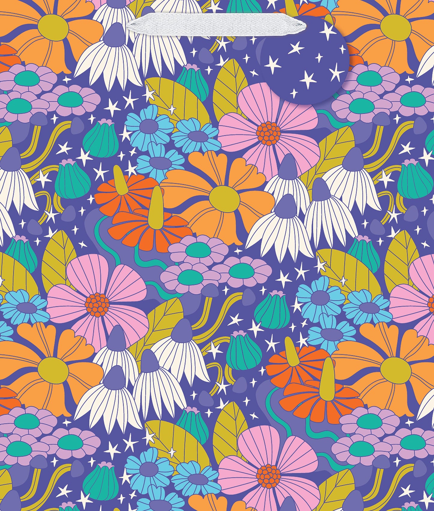 Cosmic Flower-Bohemian Jumbo Gift Bag