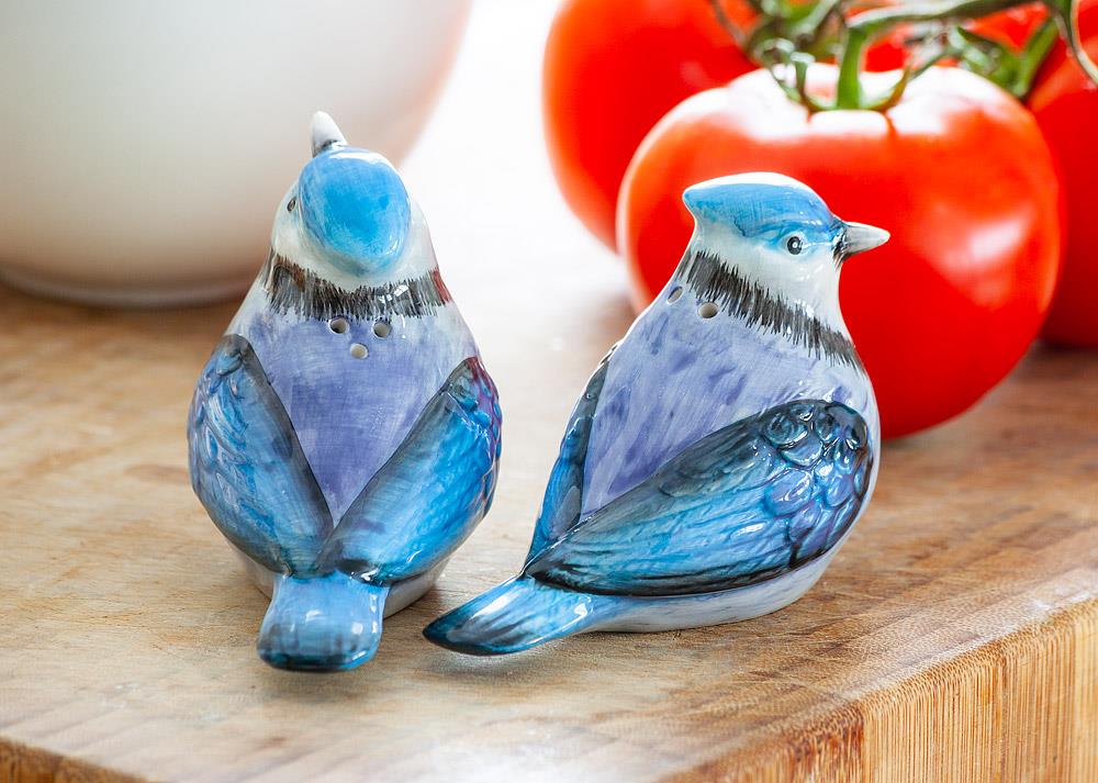 Blue Jay Salt & Pepper