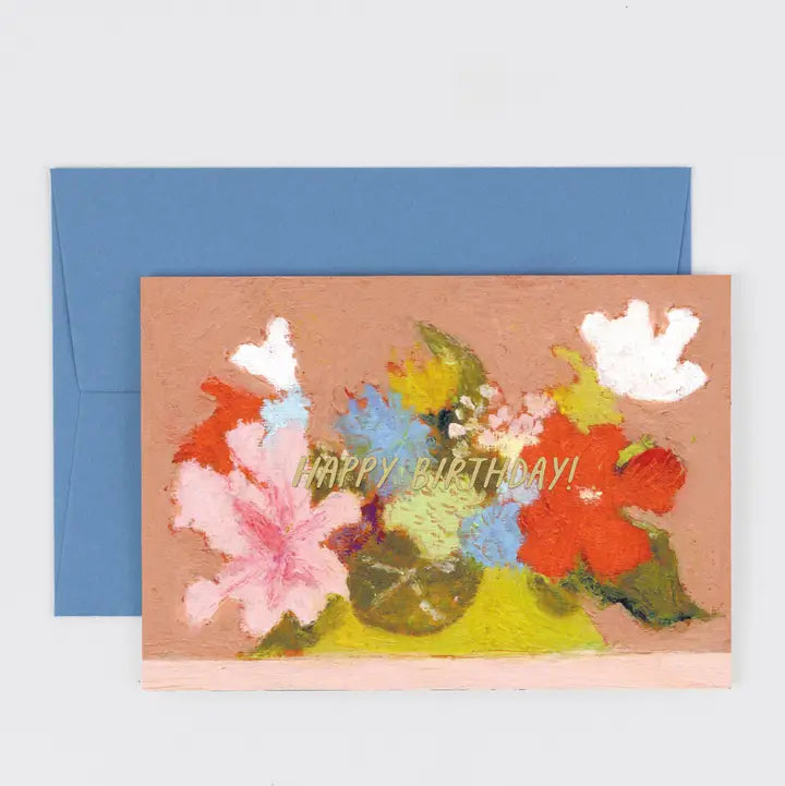 Birthday Garden Flowers Card