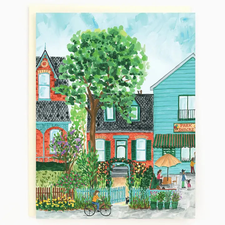 Toronto Neighbourhoods' Blank Boxed Card