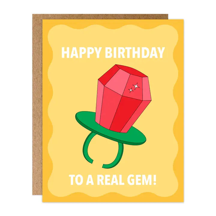 Ring Pop 90s Birthday Card