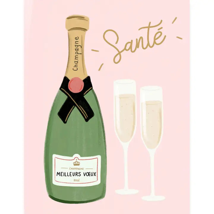 Sante Champagne Card