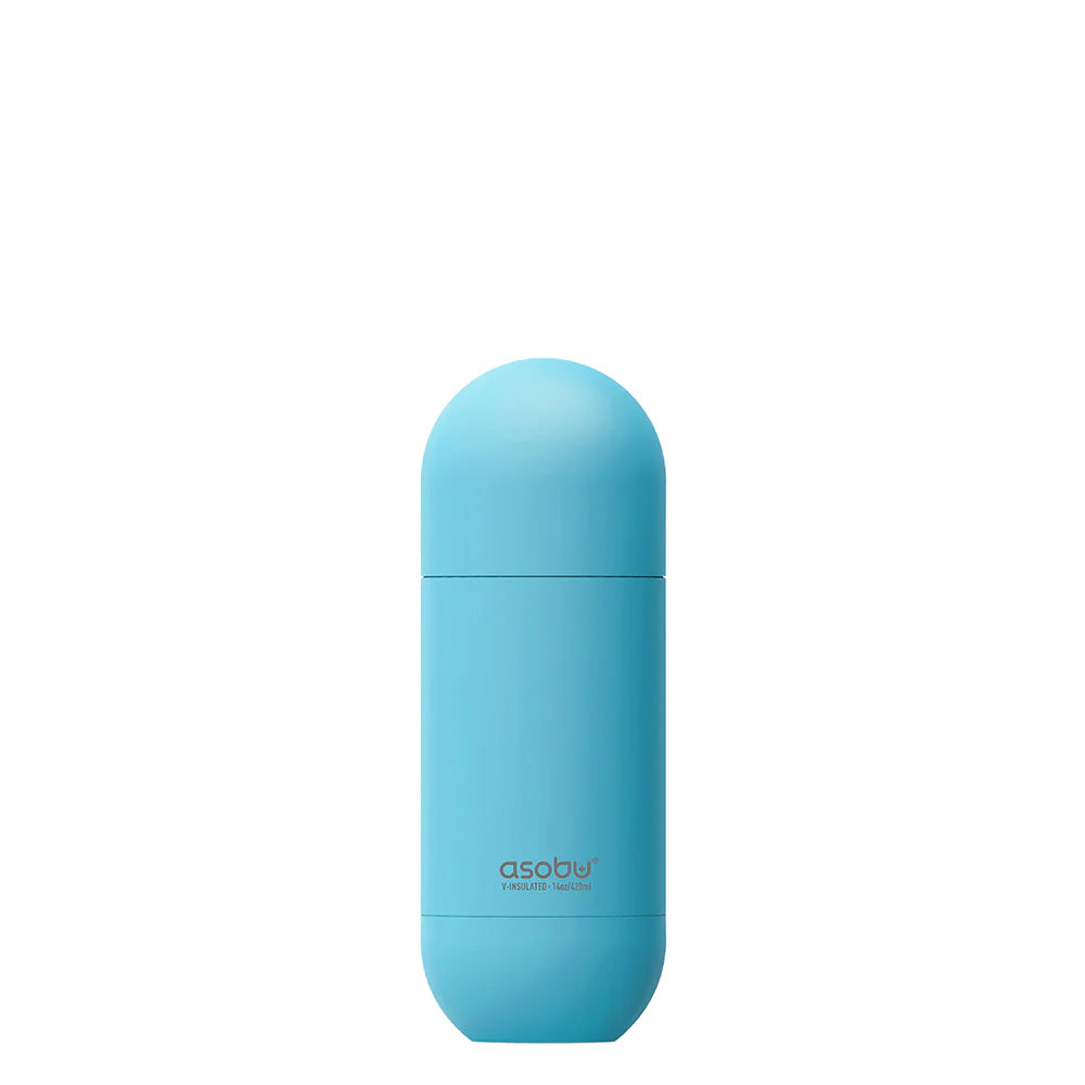 Orb Pastel Blue + Blue Water Bottle