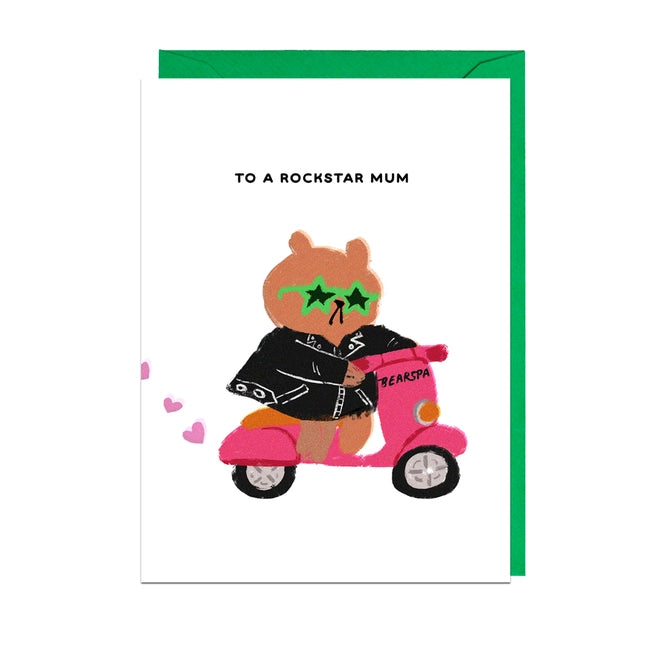 Rockstar Mum Card