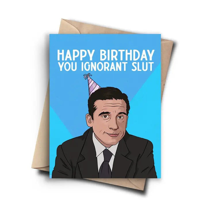 Happy Birthday Rude Pop Culture Card