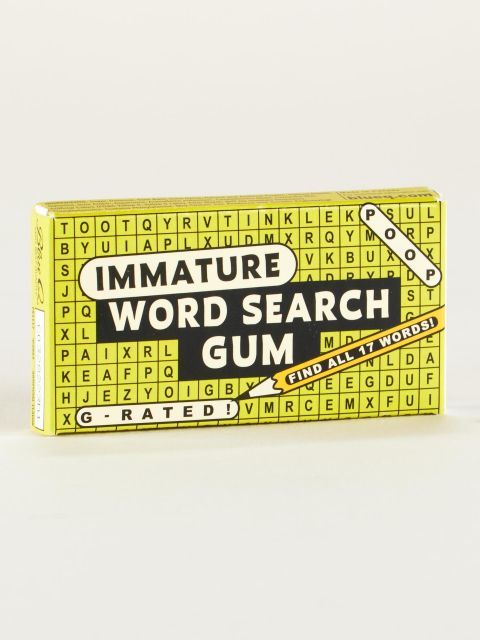 Gum Immature Word Search