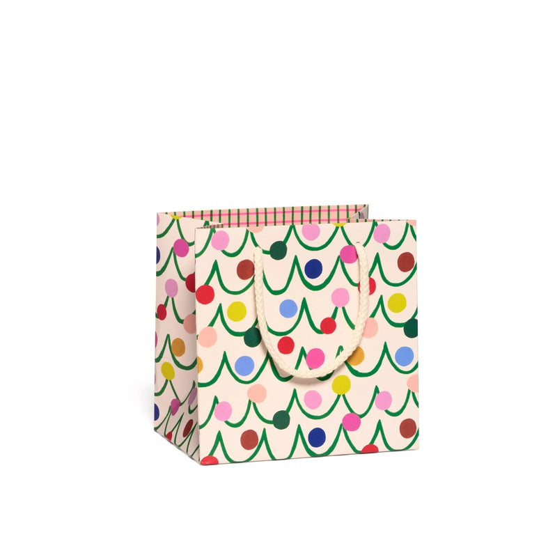 Festive Globes Gift Bag – Small