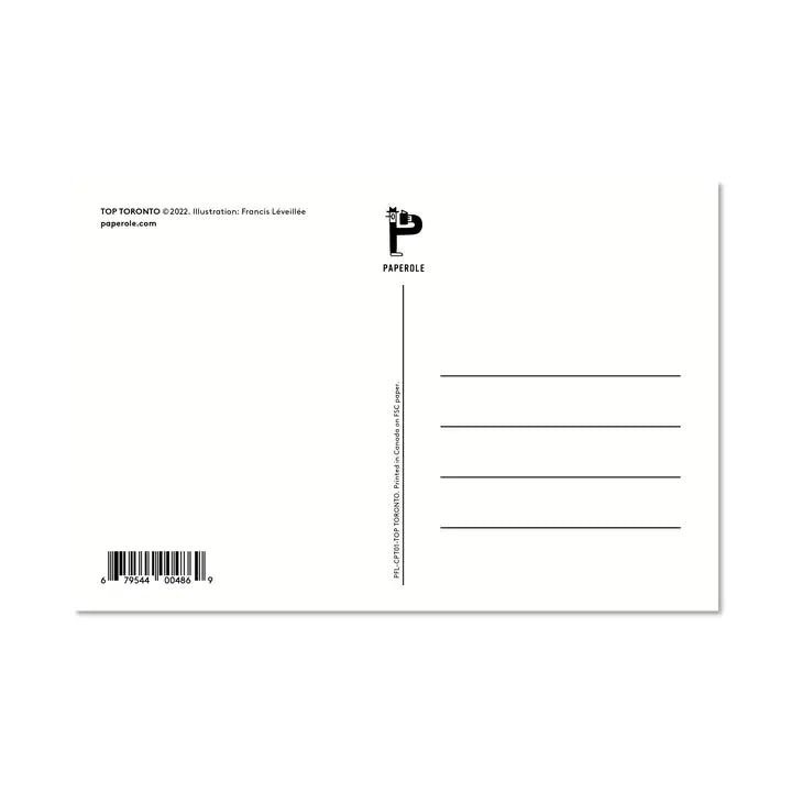 Top Toronto Postcard