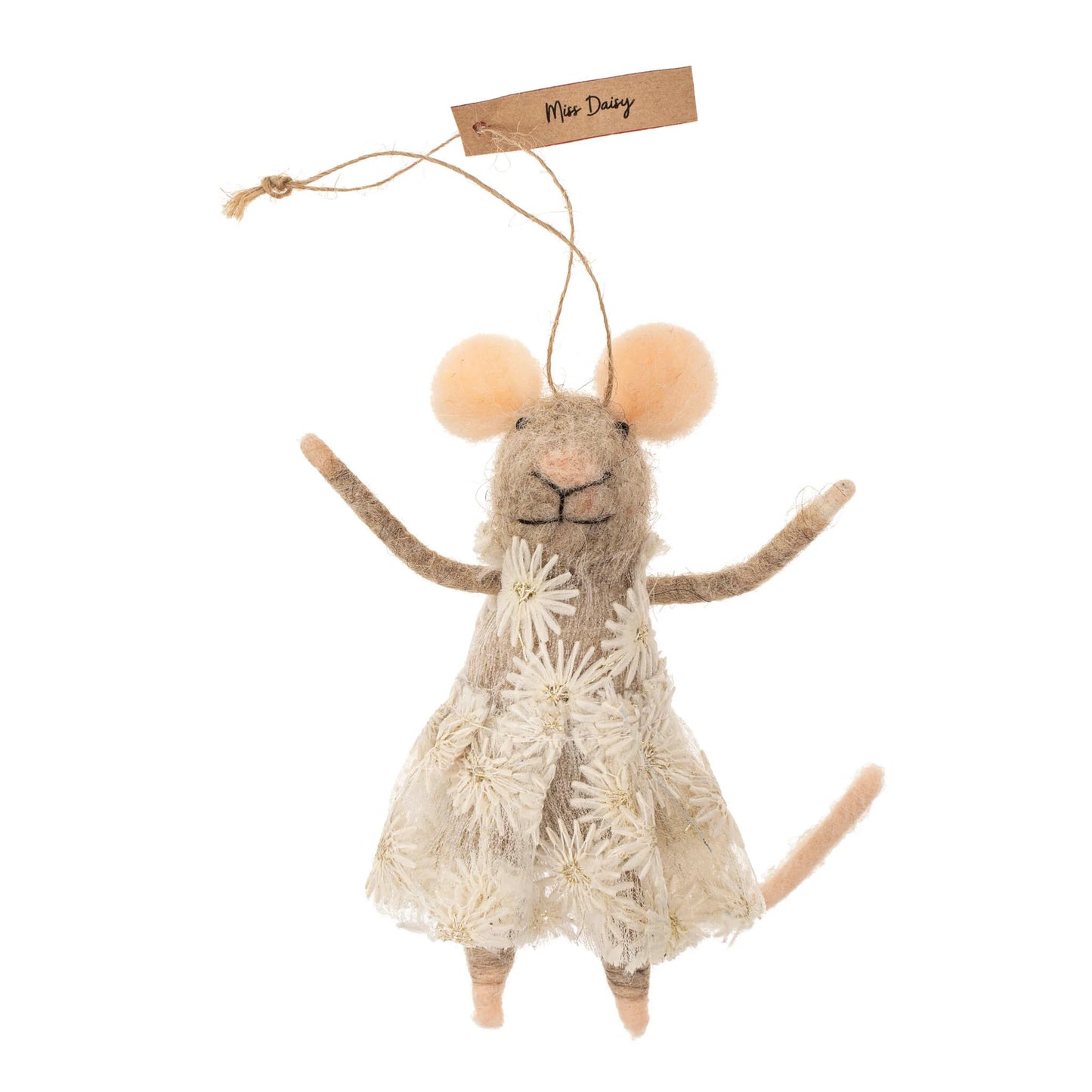 F114 - Miss Daisy Mouse Ornament