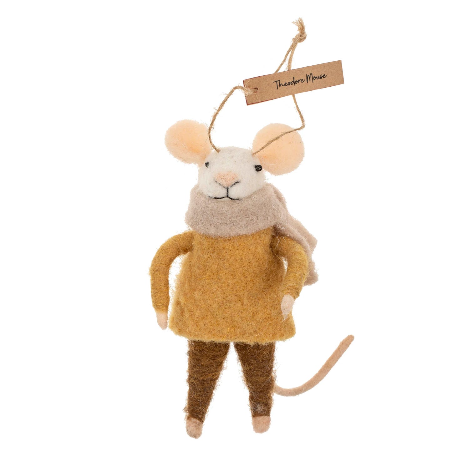 F112 - Theodore Mouse Mouse Ornament