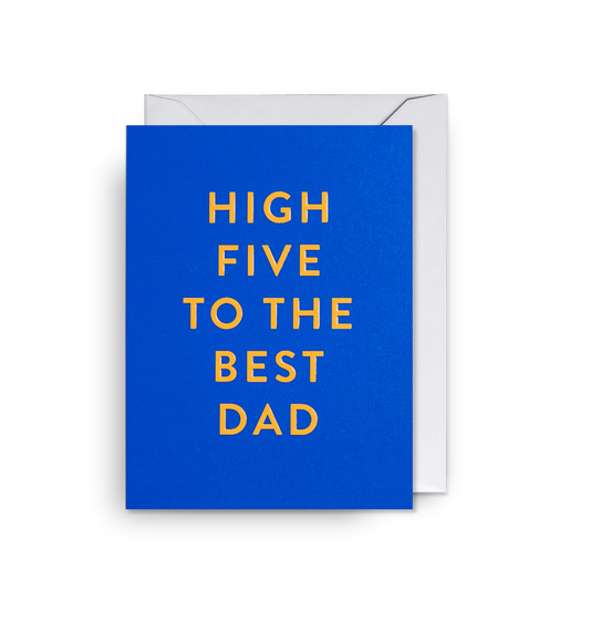 Mini Card High Five To The Best Dad