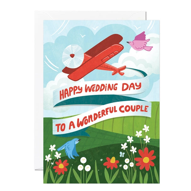 Wedding Plane Card