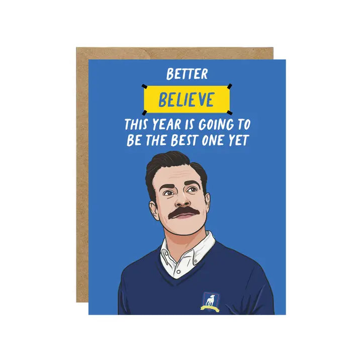 Ted Better Believe Soccer Sports Birthday Pop Culture Card