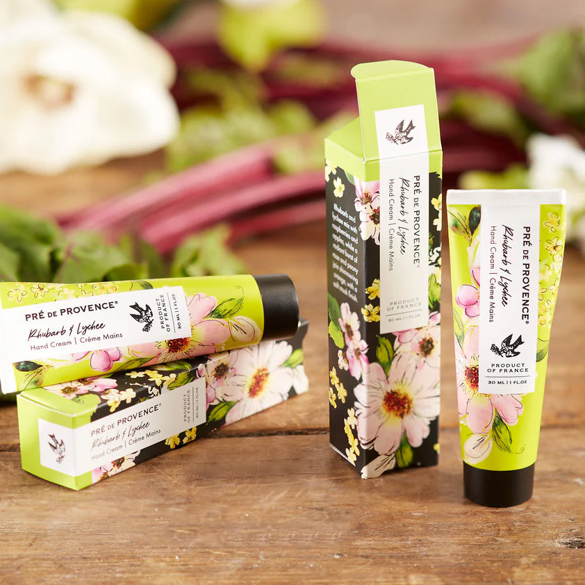 Le Jardin Hand Cream Rhubarb + Lychee