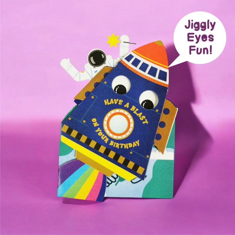 Rocket Interactive Birthday Card