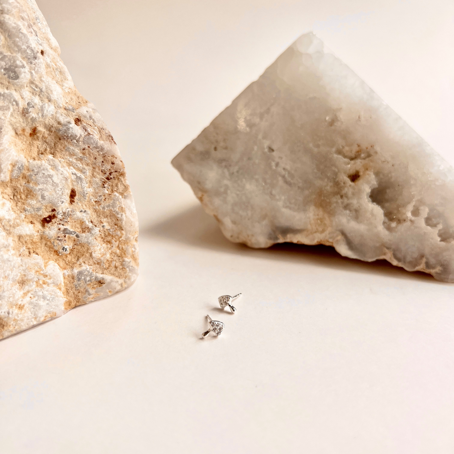 Pave Stud Earrings