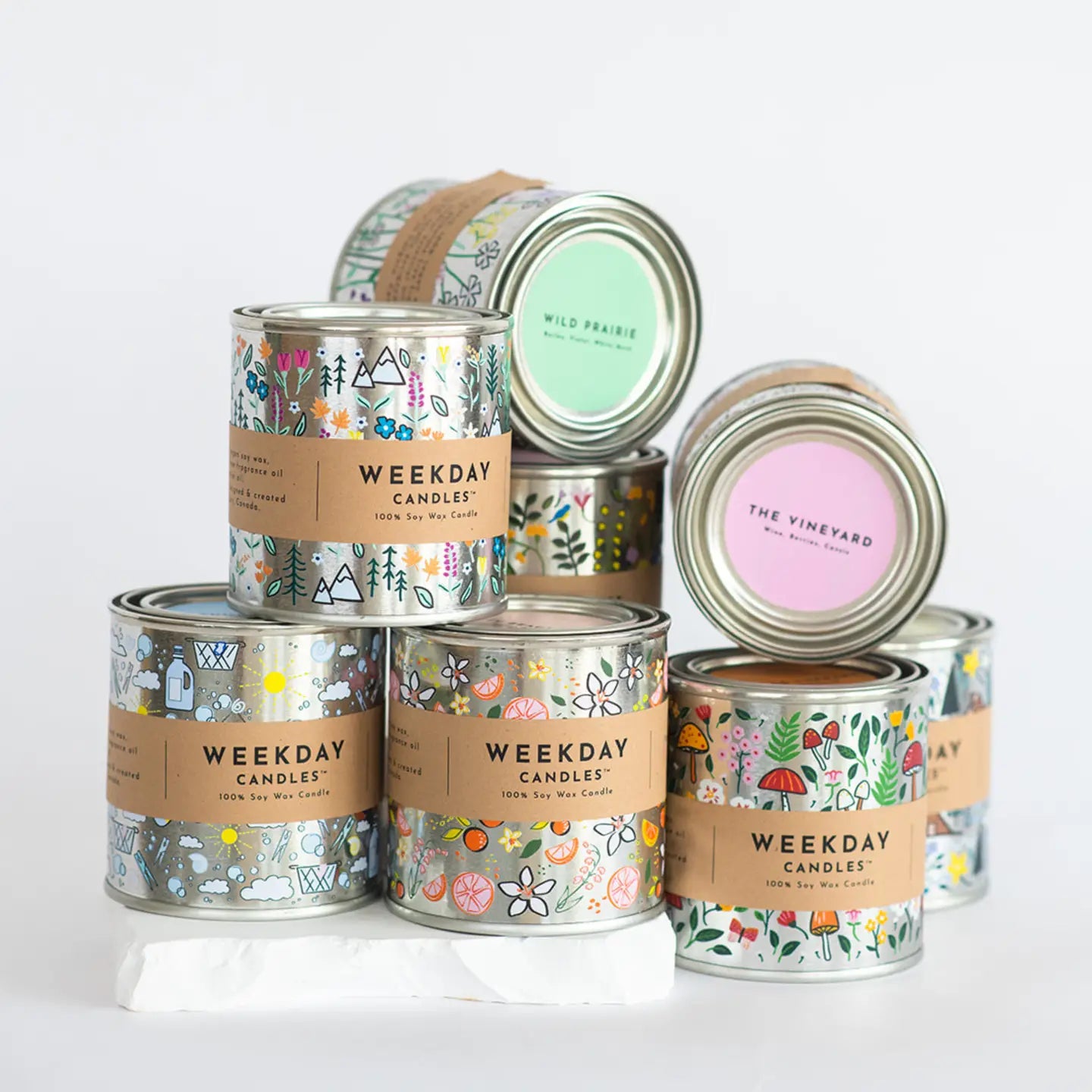 Laundry Day Paint Tin Candle
