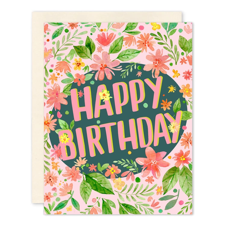 HBD Birthday FLWC Card