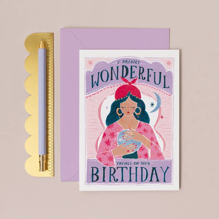 Fortune Birthday Card