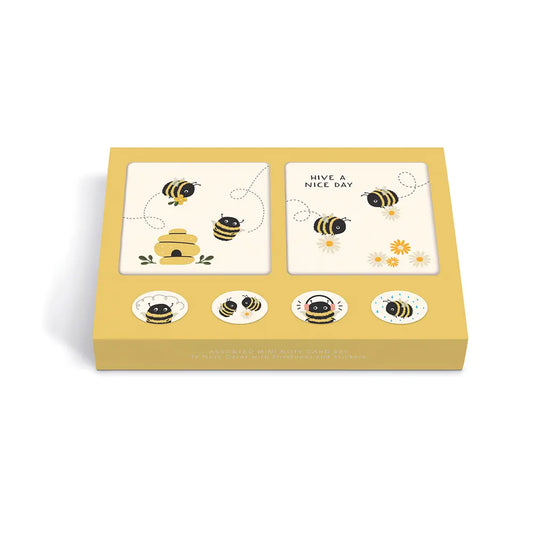 Buzzy Bees Mini Notecard Set