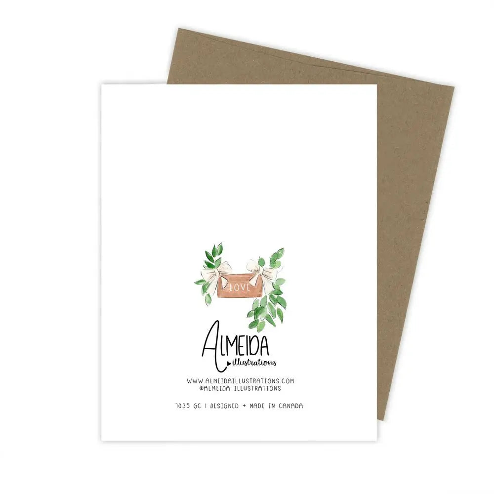 Happily Ever After Mr + Mrs Greeting Card