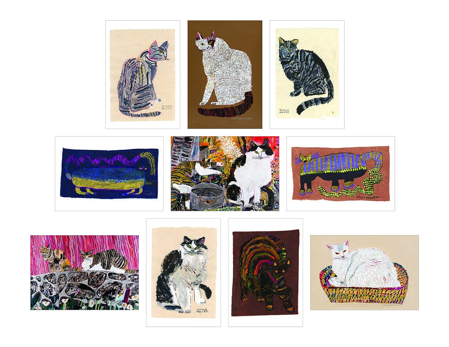 Cat Box Postcard Set