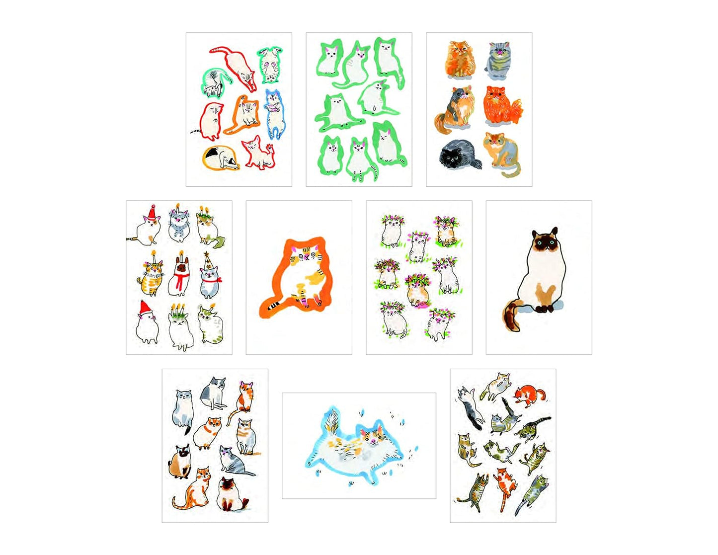 Cat Box Postcard Set