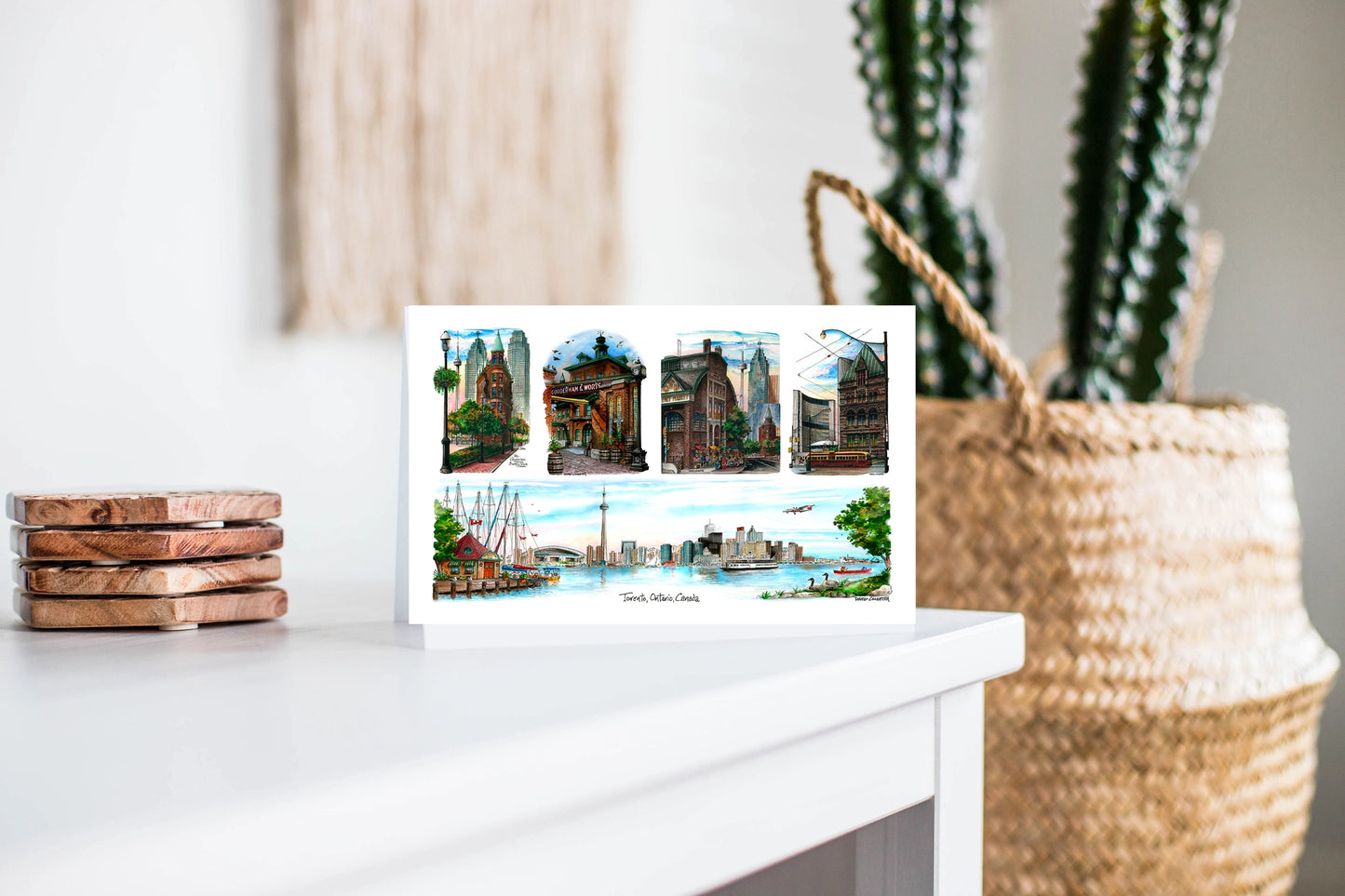 Toronto Historic Landmarks Greeting Card