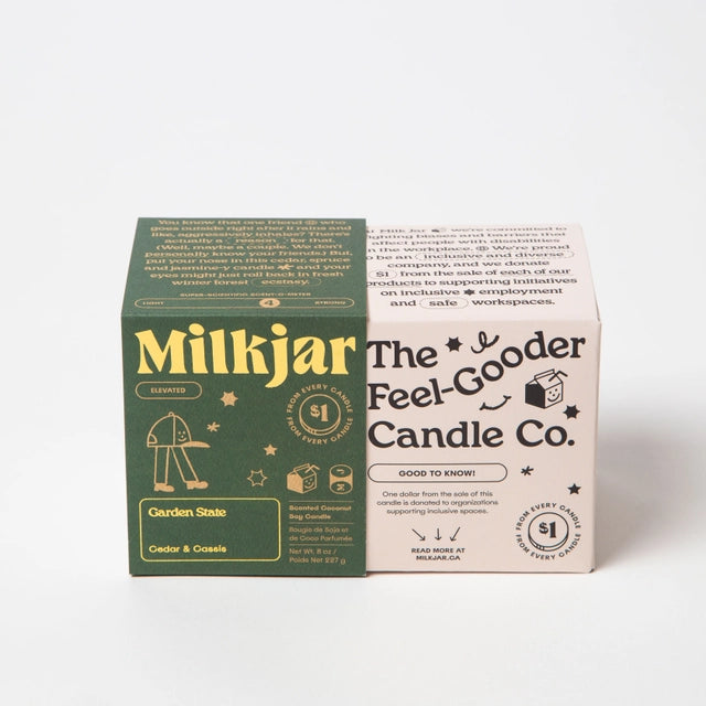 Garden State Cedar & Cassis Coconut Soy 8oz Candle