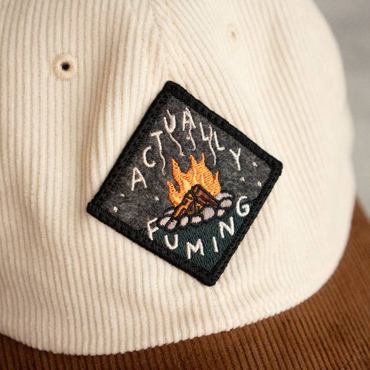 #8 Actually Fuming Felt Sticky Patch