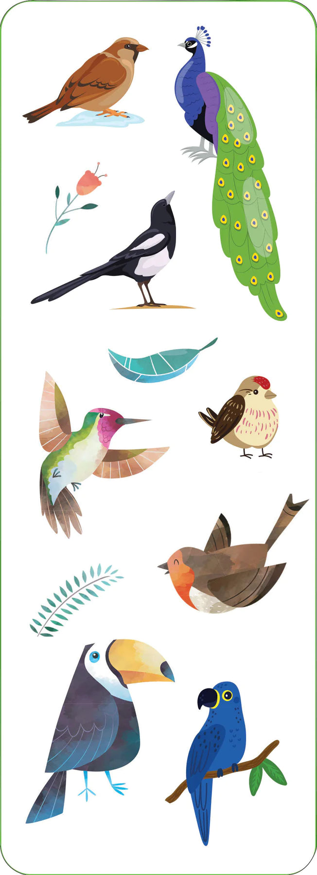 Sticker Set Birds