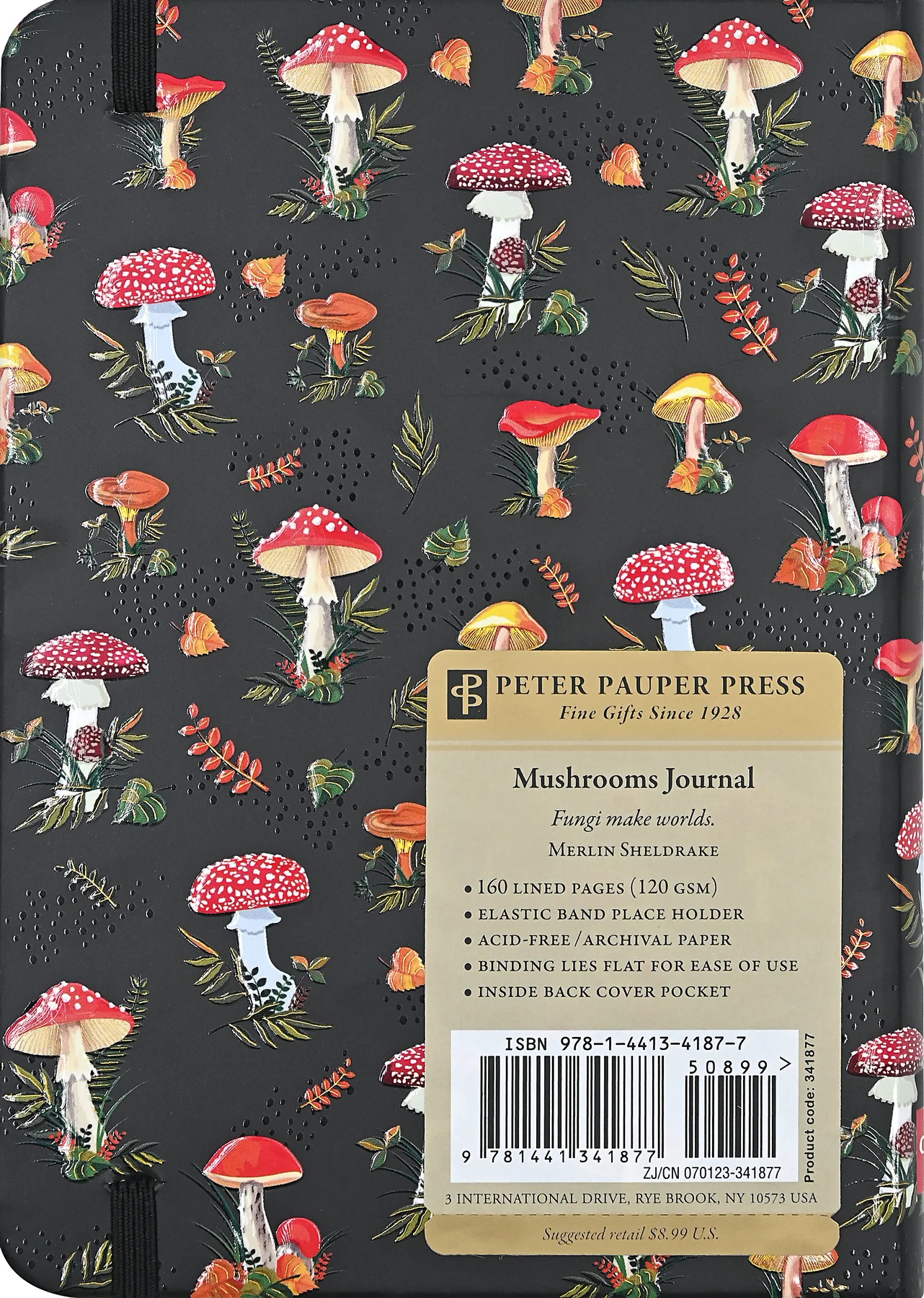 Mushrooms Small Journal