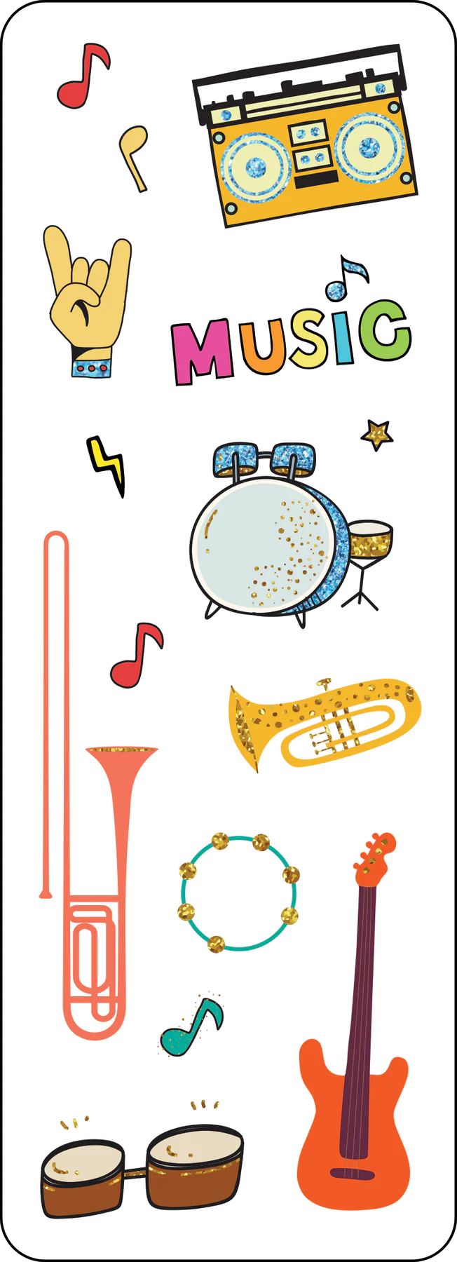 Sticker Set Music
