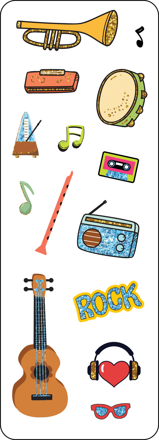 Sticker Set Music