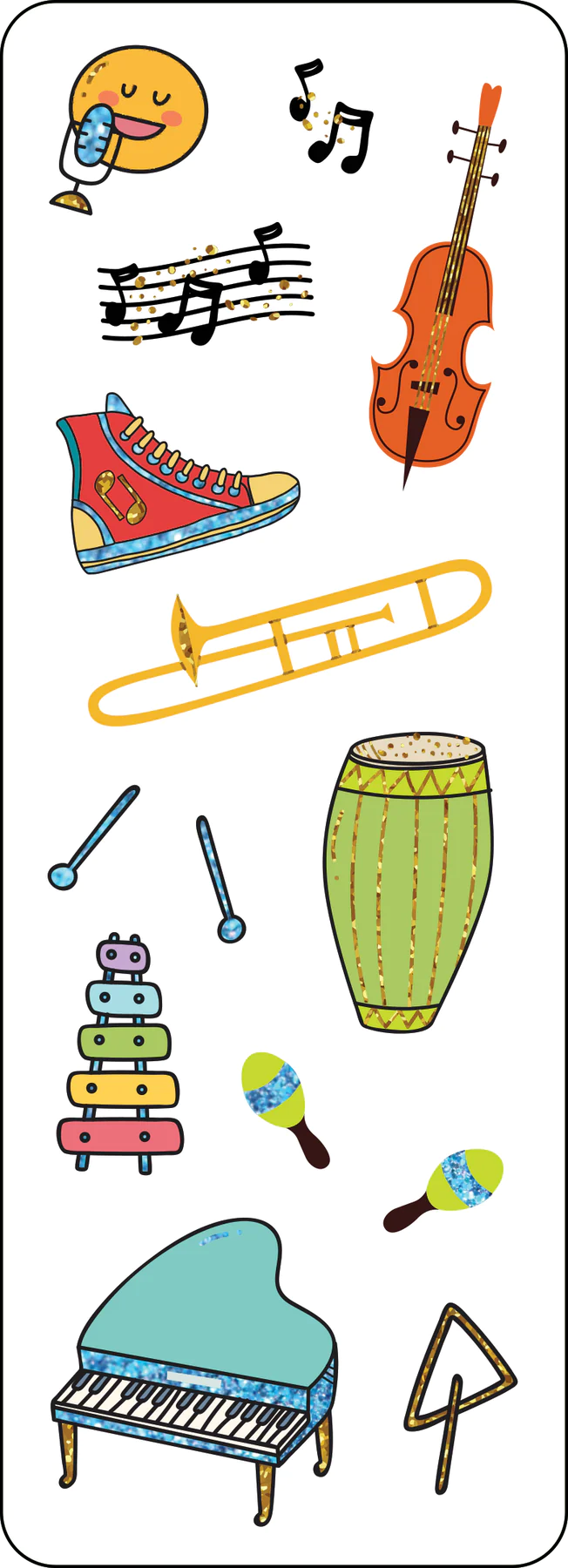 Sticker Set Music